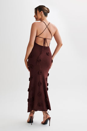 Vestido Longo Maxi em Crochê - Kleid