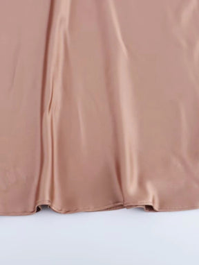 Vestido Longo Acetinado - Glow