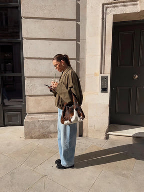 Jaqueta Bomber de Camurça - Hangar