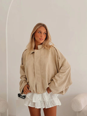 Jaqueta Bomber de Camurça - Hangar