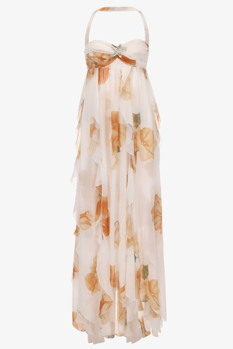 Vestido Longo Floral - Binna