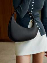 Bolsa de Couro Meia Lua Versátil