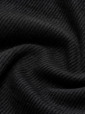 Blusa Básica de Manga Comprida com Debrum