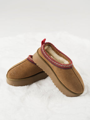 Bota Forrada em Lã com Plataforma - Snow