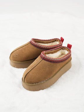 Bota Forrada em Lã com Plataforma - Snow