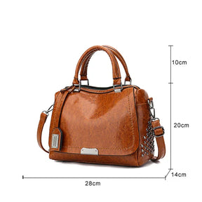 Bolsa de Couro Legítimo Feminina - Victorie