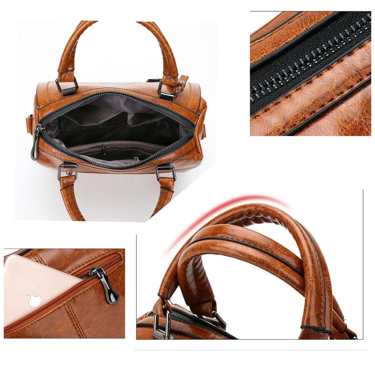 Bolsa de Couro Legítimo Feminina - Victorie