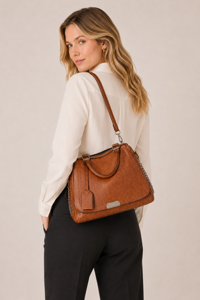 Bolsa de Couro Legítimo Feminina - Victorie