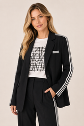 Conjunto Feminino Alfaiataria Esportivo com Blazer e Calça Pantalona – Berlim