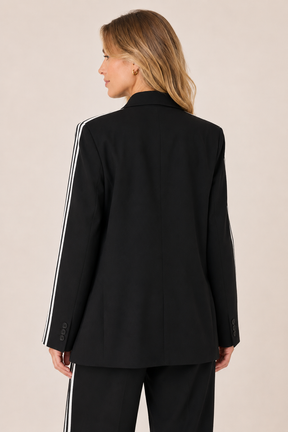 Conjunto Feminino Alfaiataria Esportivo com Blazer e Calça Pantalona – Berlim