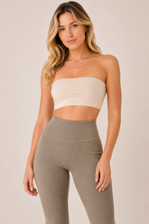 Legging Feminina Canelada Cintura Alta com Pézinho – Mila