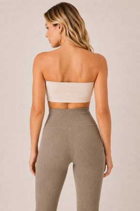 Legging Feminina Canelada Cintura Alta com Pézinho – Mila