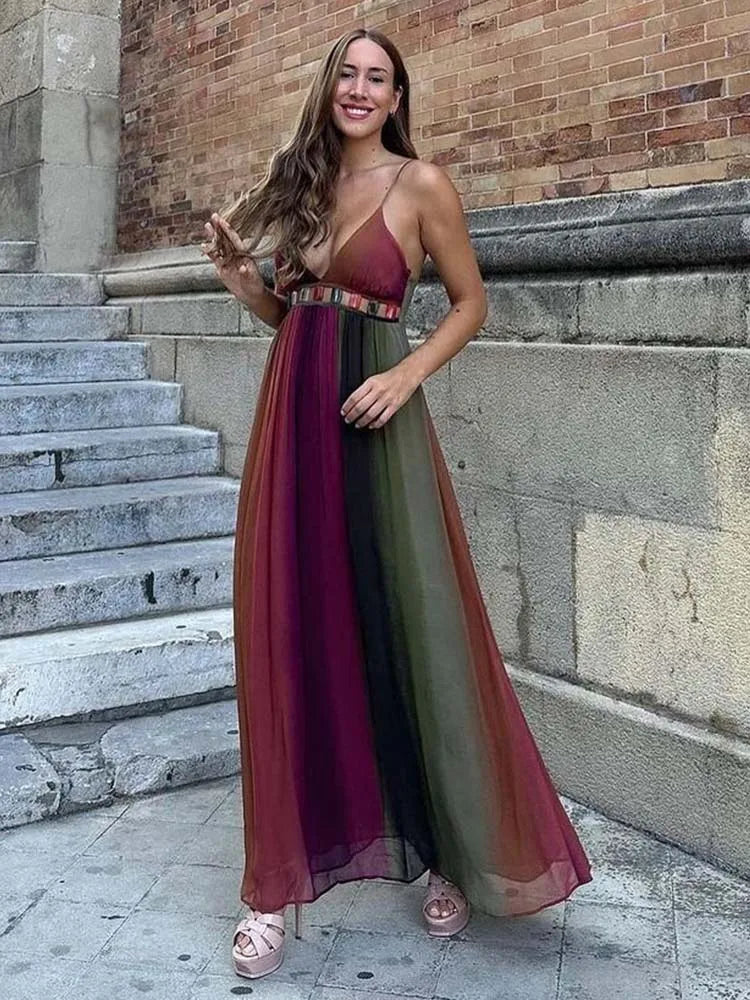 Vestido Longo com Pedrarias - Clover