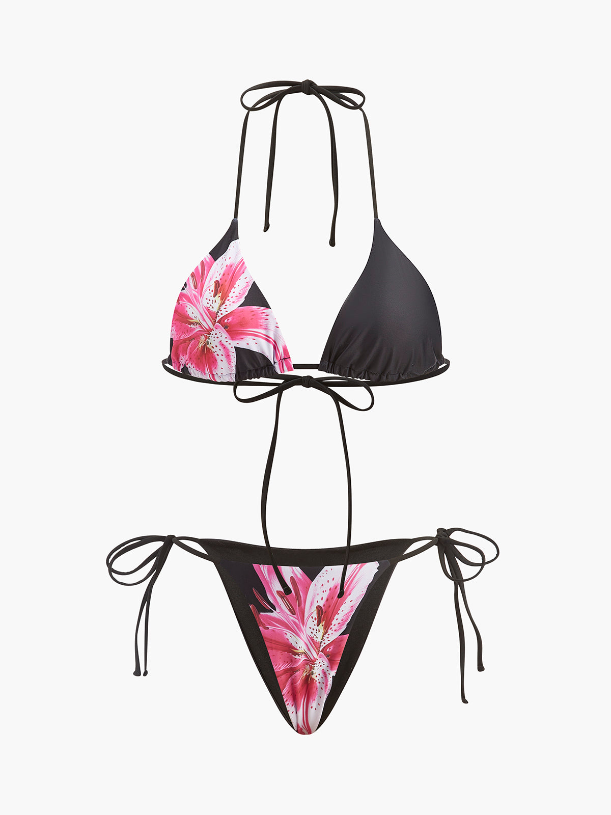 Conjunto de Biquíni e Saia Floral
