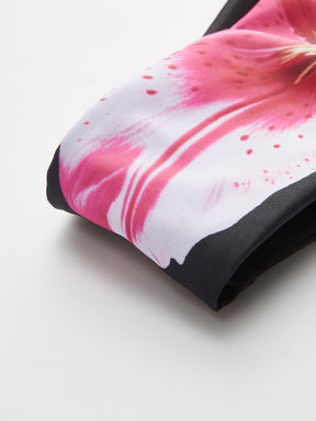 Conjunto de Biquíni e Saia Floral