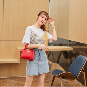 Bolsa Crossbody de Couro - Glamour
