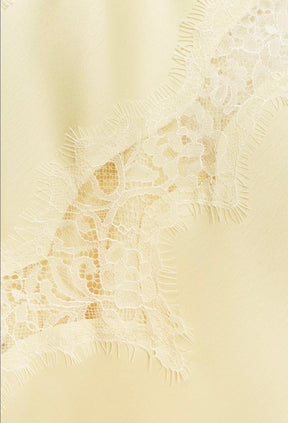 Top de Alça com Renda Acetinada – Éclat