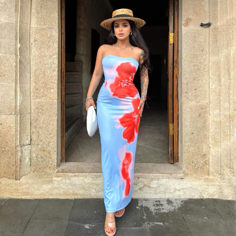 Vestido Longo Tomara que Caia - Flower