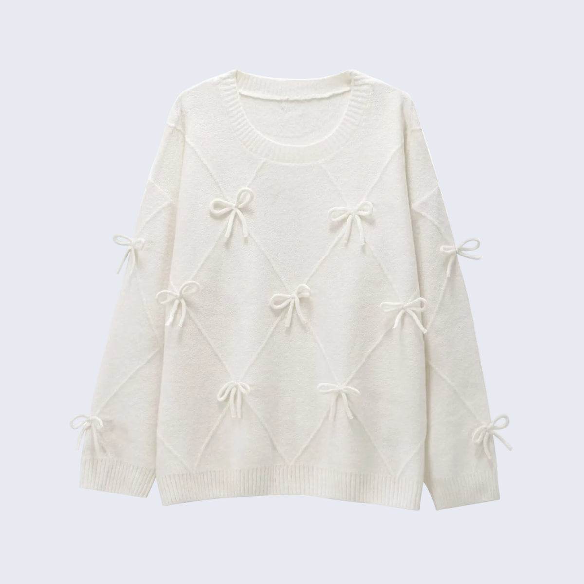 Suéter Pulôver com Lacinhos - Dolce