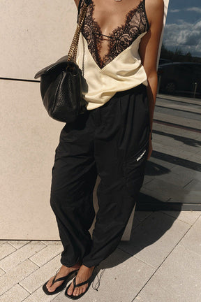 Top Acetinado com Renda - Paris