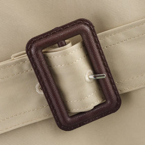 Casaco Trench Curto Gola Alta - Zarz