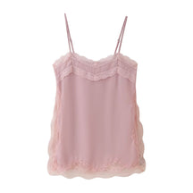 Top de Alça Fina com Renda – Lune