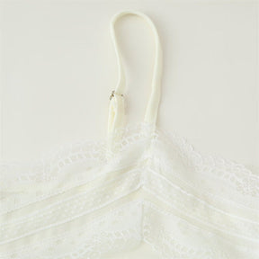 Top de Alça Fina com Renda – Lune