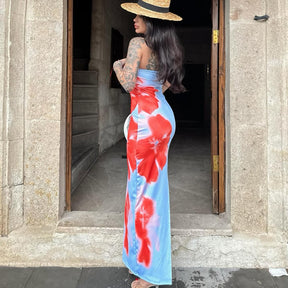 Vestido Longo Tomara que Caia - Flower