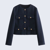 Casaco Casual Tweed
