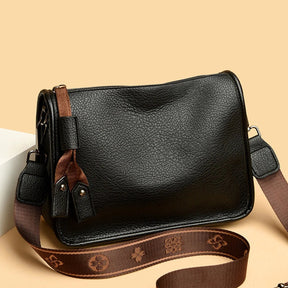Bolsa de Couro Transversal ou Tiracolo - Milane