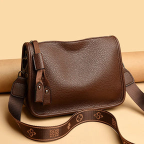 Bolsa de Couro Transversal ou Tiracolo - Milane