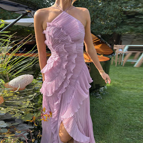 Vestido Longo com Babados - Junie