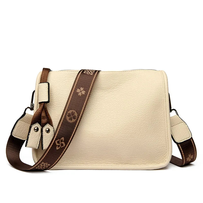 Bolsa de Couro Transversal ou Tiracolo - Milane