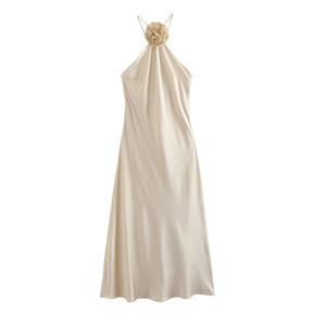 Vestido Longo Acetinado Urban