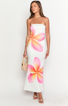 Vestido Longo Estampa Floral  - Flower Chic