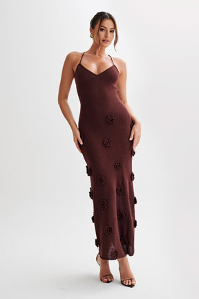 Vestido Longo Maxi em Crochê - Kleid