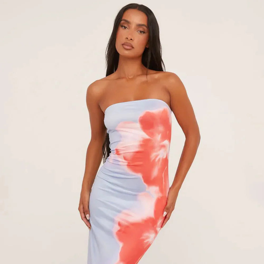 Vestido Longo Tomara que Caia - Flower