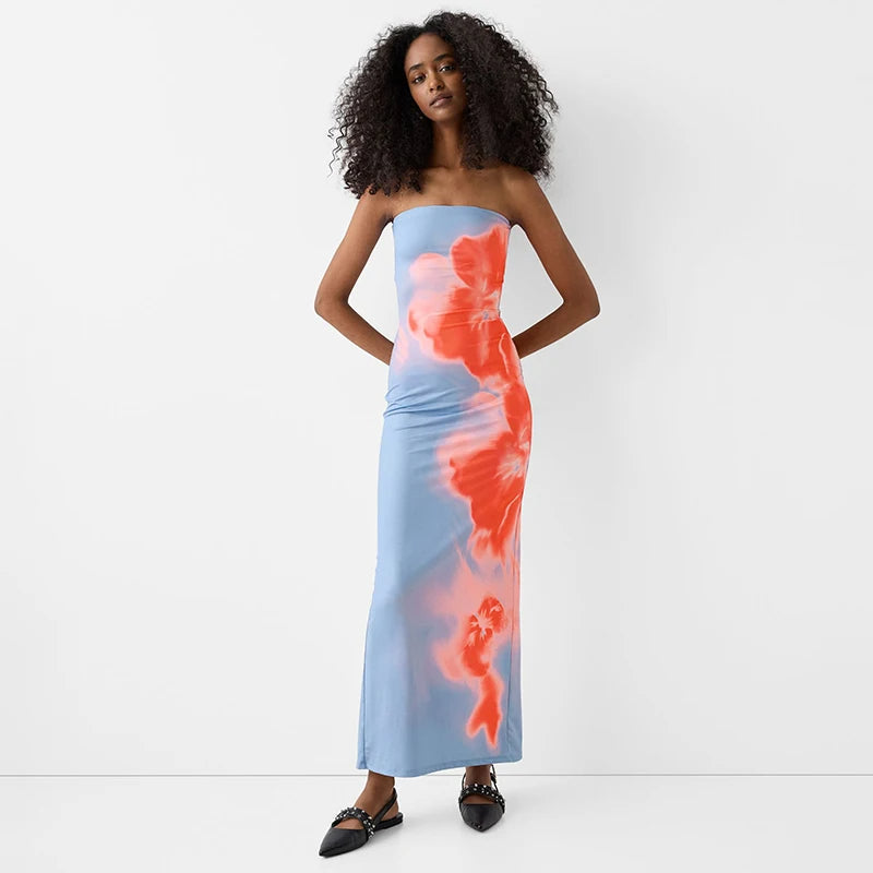 Vestido Longo Tomara que Caia - Flower