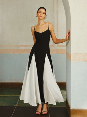 Vestido Longo com Alças Finas - Classic