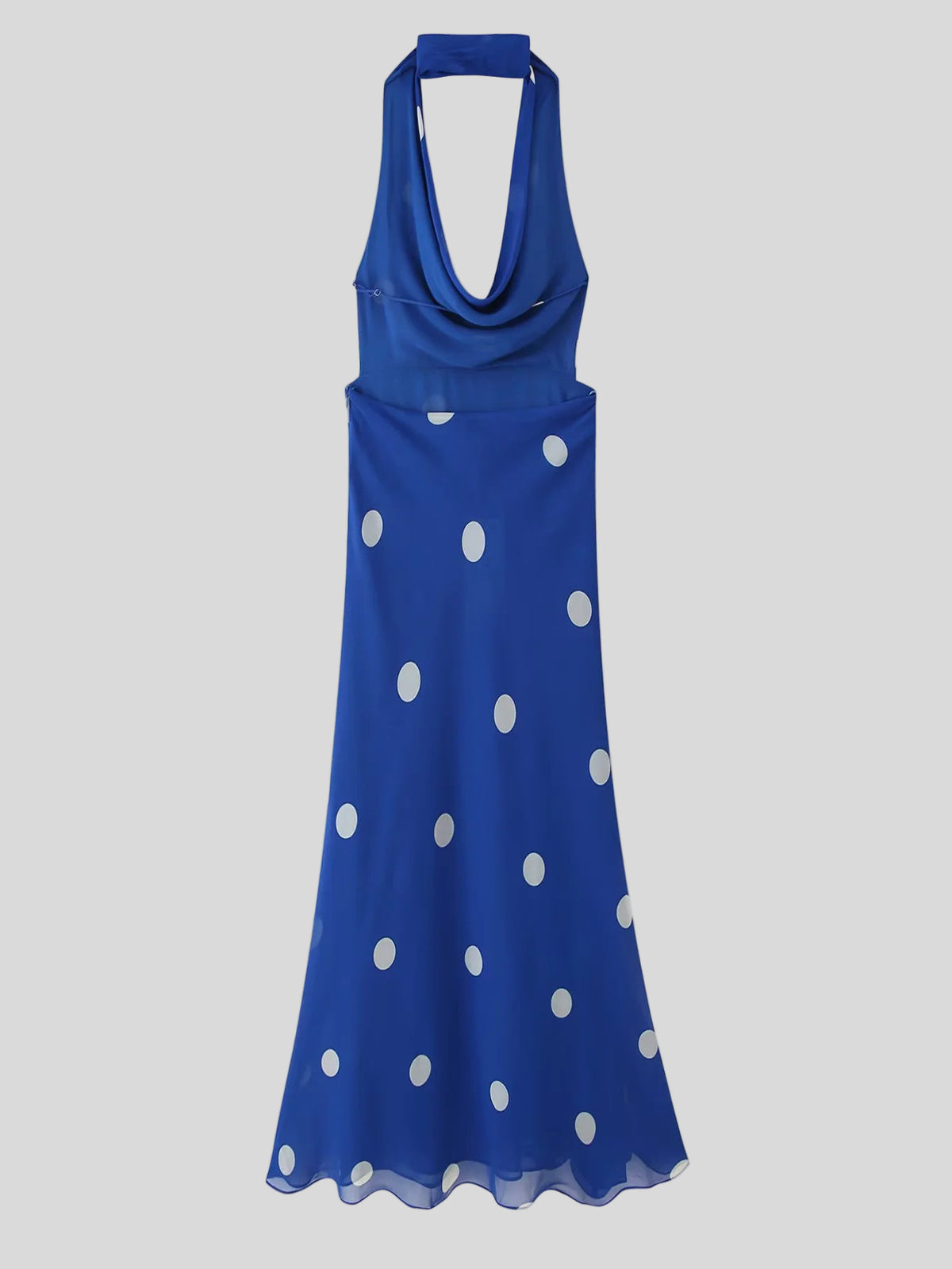 Vestido Longo com Estampa Poá - Dottie