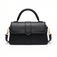 Bolsa Feminina de Couro Legítimo com Alça de Mão Estruturada – Amelia