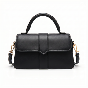 Bolsa Feminina de Couro Legítimo com Alça de Mão Estruturada – Amelia