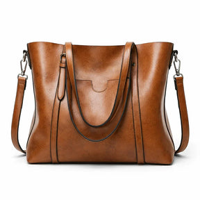 Bolsa Feminina de Couro Premium Estruturada com Alça Transversal – Nápoles