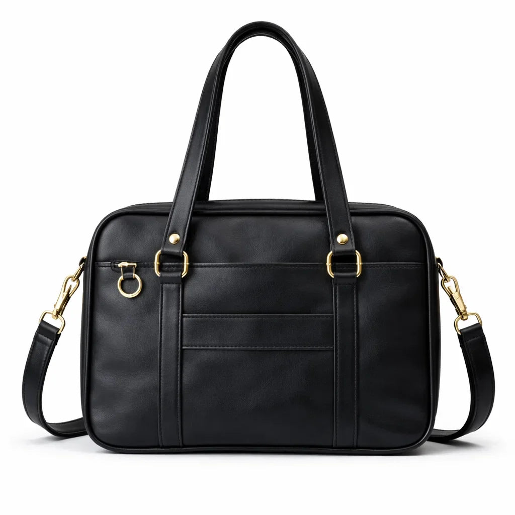 Bolsa Feminina de Couro Legítimo Estruturada com Alça Transversal – Windsor