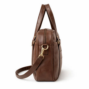 Bolsa Feminina de Couro Legítimo Estruturada com Alça Transversal – Windsor