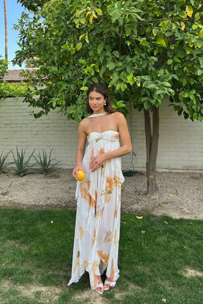 Vestido Longo Floral - Binna