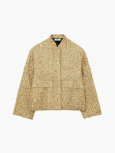 Jaqueta Cropped com Lantejoulas