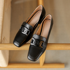 Mocassim Ortopédico de Couro -  OrtoFashion™