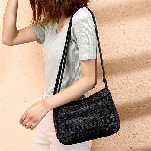 Bolsa Feminina de Couro Legítimo - Mirely