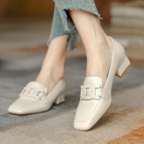 Mocassim Ortopédico de Couro -  OrtoFashion™